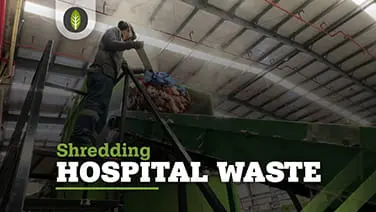 Shredding Hospital Waste