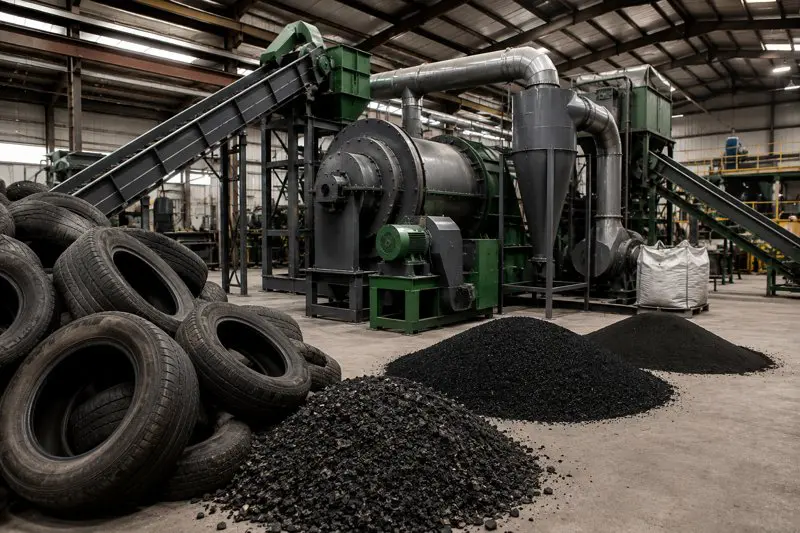 How Long Until Tire Recycling Equipment Pays Off?