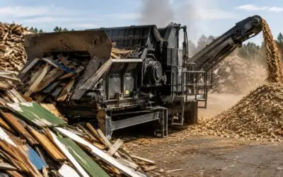 Why Shredding Painted and Treated Wood Requires Special Care