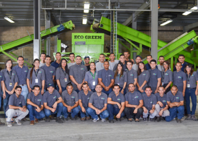 Eco Green Equipment tire recycling shredder eco team