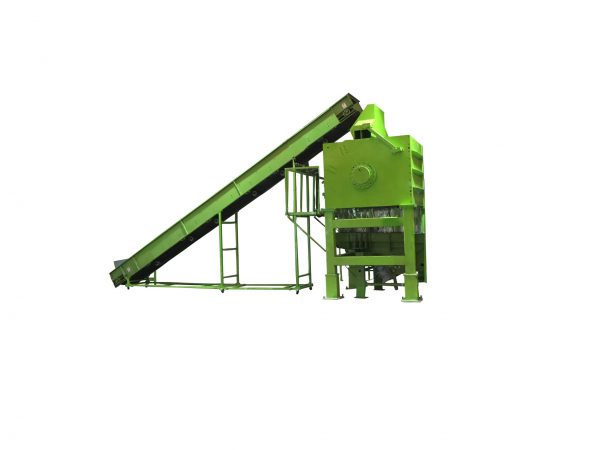 grater Eco Green Equipment tire recycling shredder