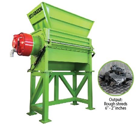 Продукция шредера по переработке шин Eco Green Equipment