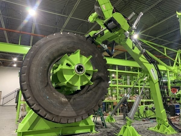 Trituradora de reciclaje de neumáticos Eco Green Equipment Minería