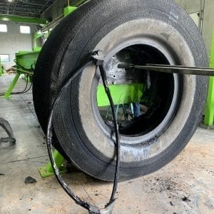 Trituradora de reciclaje de neumáticos Eco Green Equipment