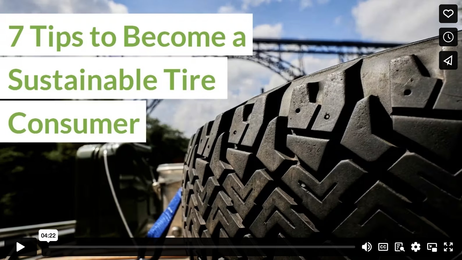 7 Tips to Become a Sustainable Tire Consumer