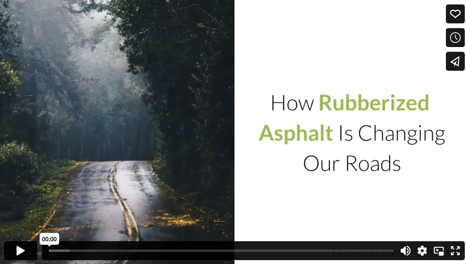 Cómo el asfalto engomado está cambiando nuestras carreteras