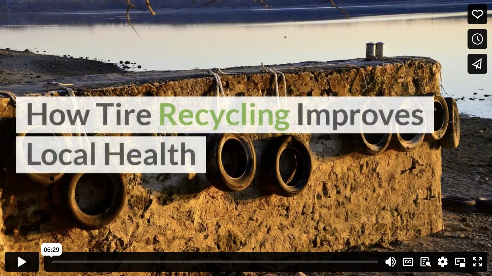 How Tire Recycling Improves Local Health
