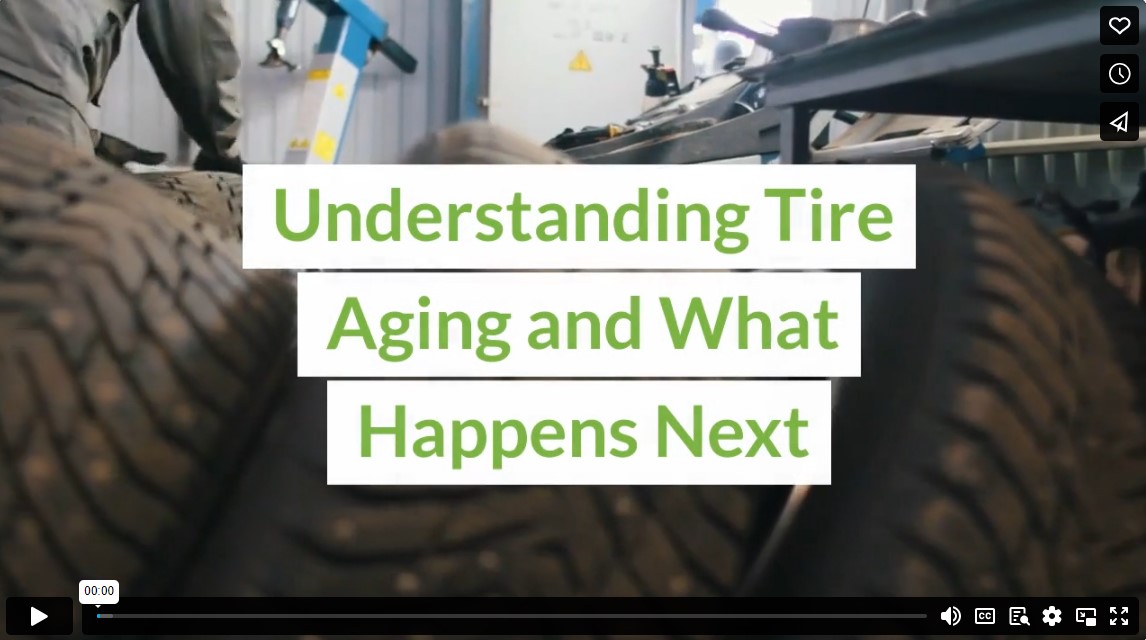 Comprender el envejecimiento de los neumáticos y lo que sucede después