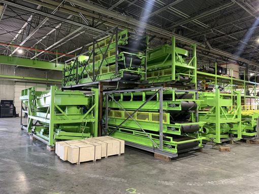 ECO Green Belt conveyors factory