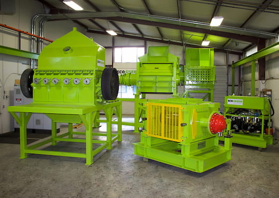 tire recycle equipment