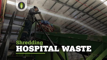 Shredding Hospital Waste
