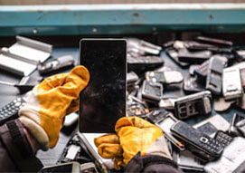 cellphone recycling industrial applications