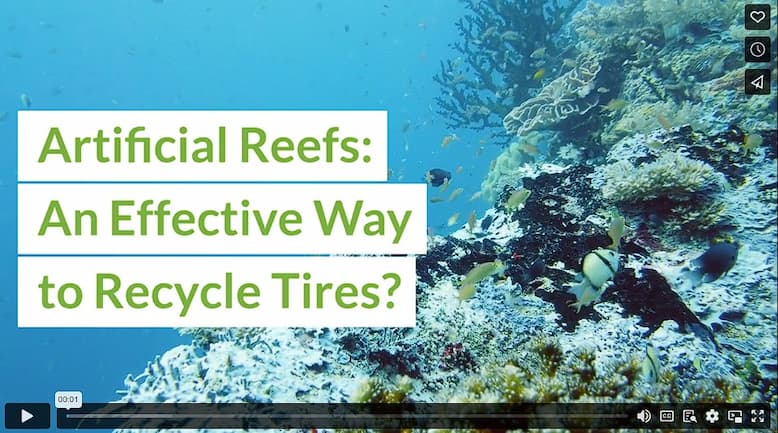 Artificial Reefs: An Effective Way to Recycle Tires?
