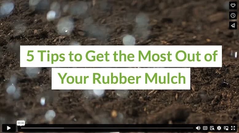 5 Tips to Get the Most Out of Your Rubber Mulch