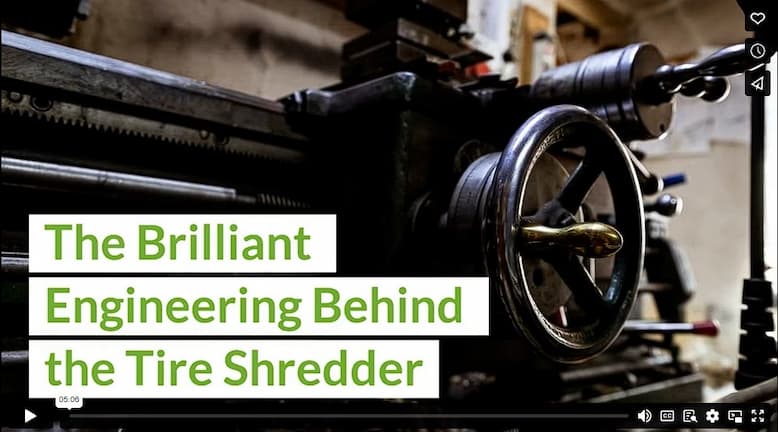 The Brilliant Engineering Behind the Tire Shredder