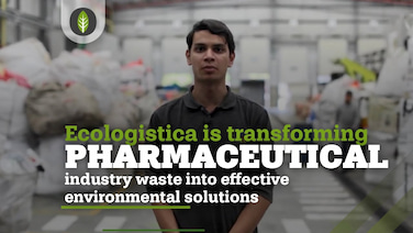 Ecologistica is transforming pharmaceutical industry waste into effective environmental solutions