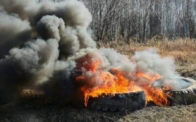 Uncovering the Health Risks of Burning Car Tires